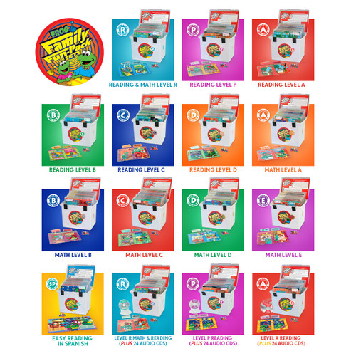 family learning games bundle with reading math and dual language activities for home practice and parent involvement