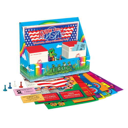 FP-600 USA learning games for geography skills and social studies practice