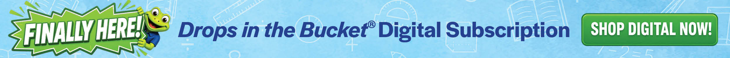 Digital Drops in the Bucket banner