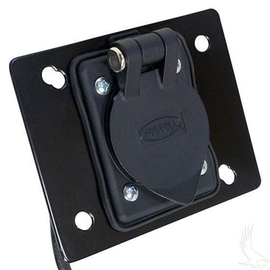AC Receptacle for EZGO TXT Summit Series OnBoard Chargers (OBC