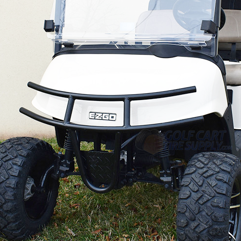 EZGO RXV Golf Cart Brush Guard in Black For 2016+ | Golf Cart Tire