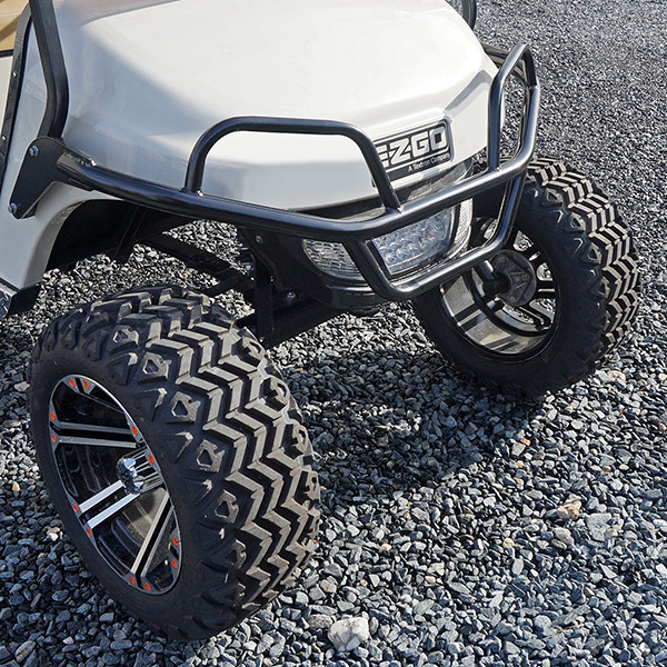 Black EZGO TXT Brush Guard For 2014+ Carts | Golf Cart Tire Supply