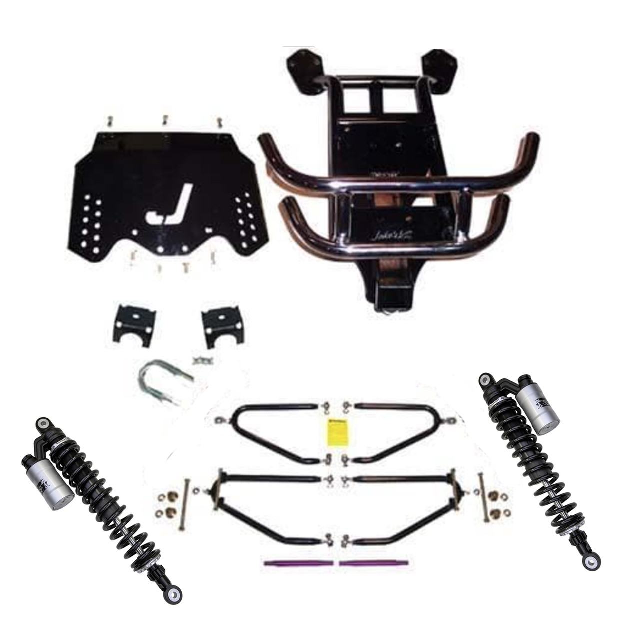 JAKES Long Travel Lift Kit for EZGO TXT 1994-2001.5 4