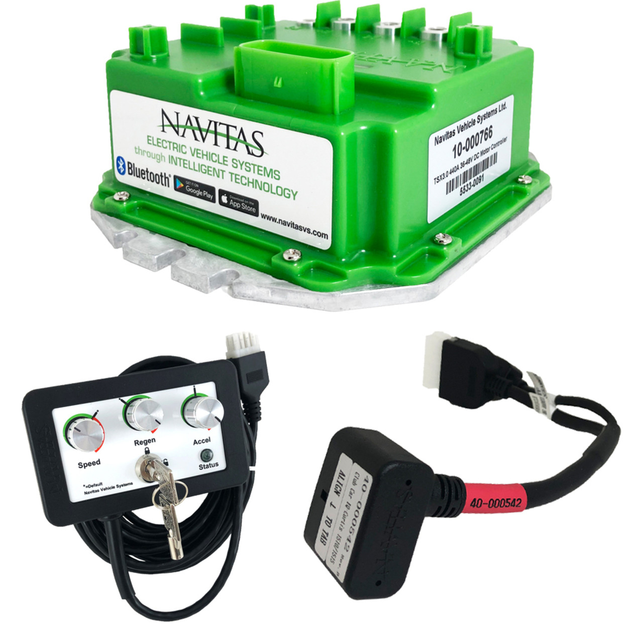 Club Car Precedent 600-Amp 48-Volt Controller Kit - (Fits IQ Carts
