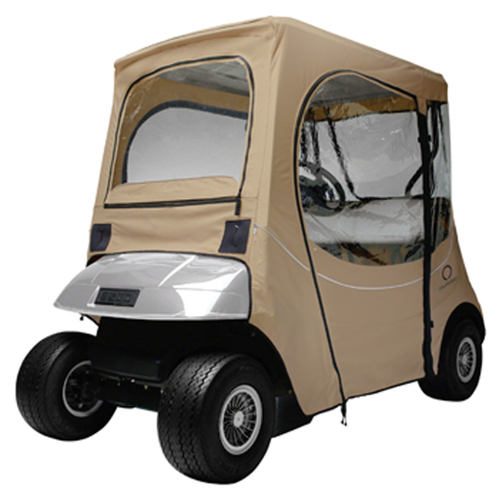 EZGO TXT / RXV Classic Accessories Custom Fit Enclosure - KHAKI | GCTS
