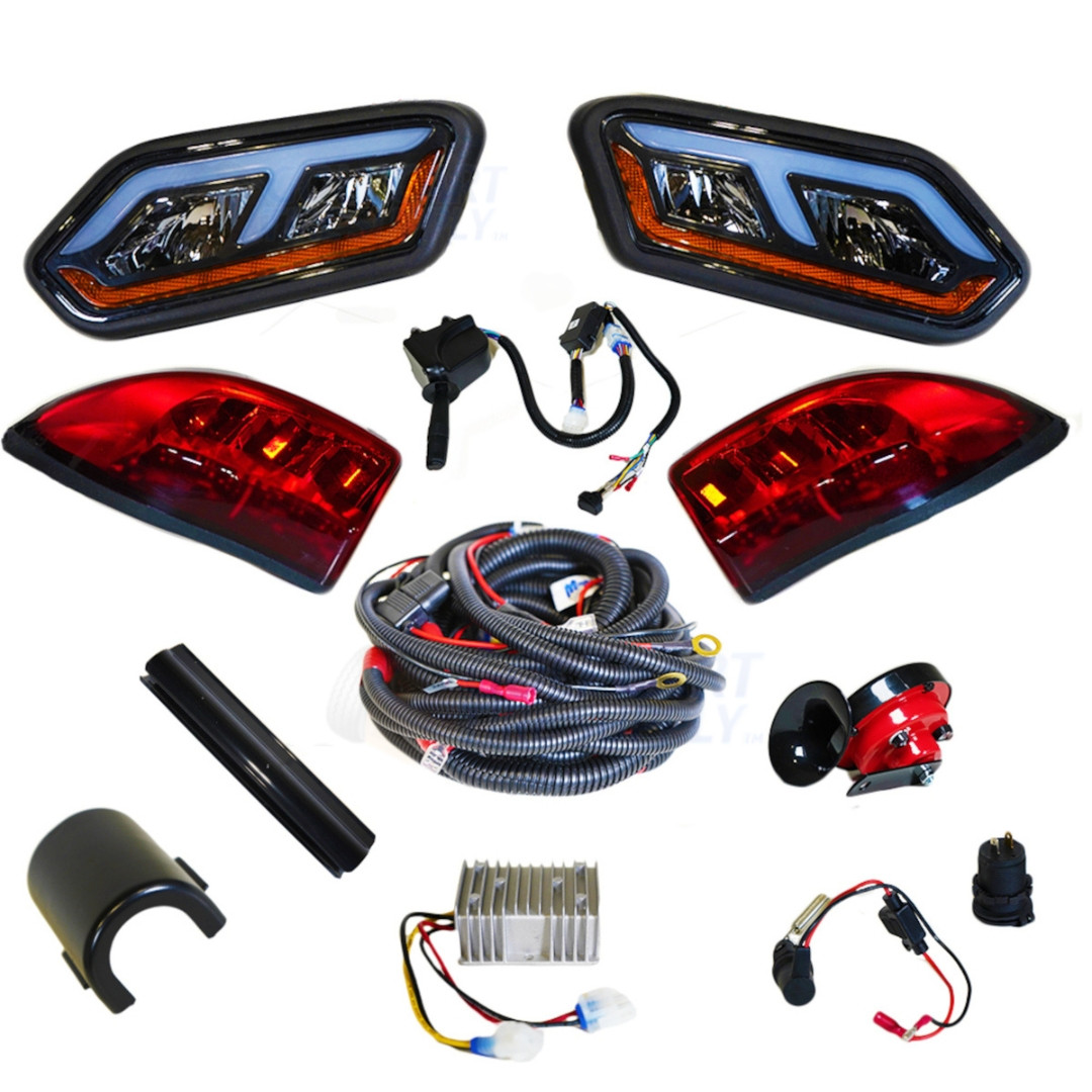 Club Car Tempo Ultimate Plus LED Street Legal Golf Cart Light Kit