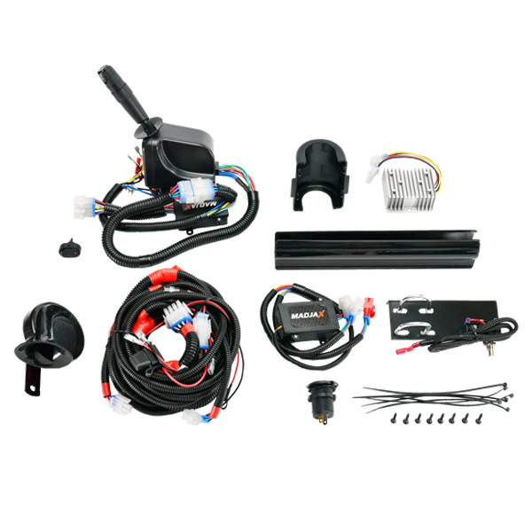 EZGO TXT Ultimate Plus LED Street Legal Golf Cart Light Kit (Fits