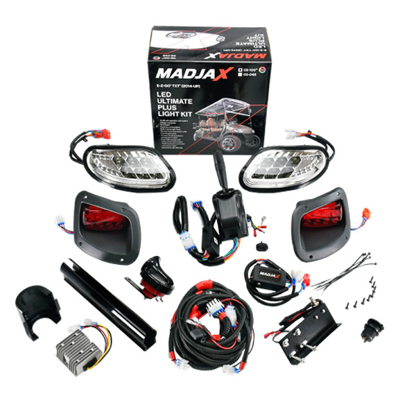【よっしー】エフェクトツアー 15p EZGO TXT Ultimate Plus LED Street Legal Golf Cart Light Kit (Fits