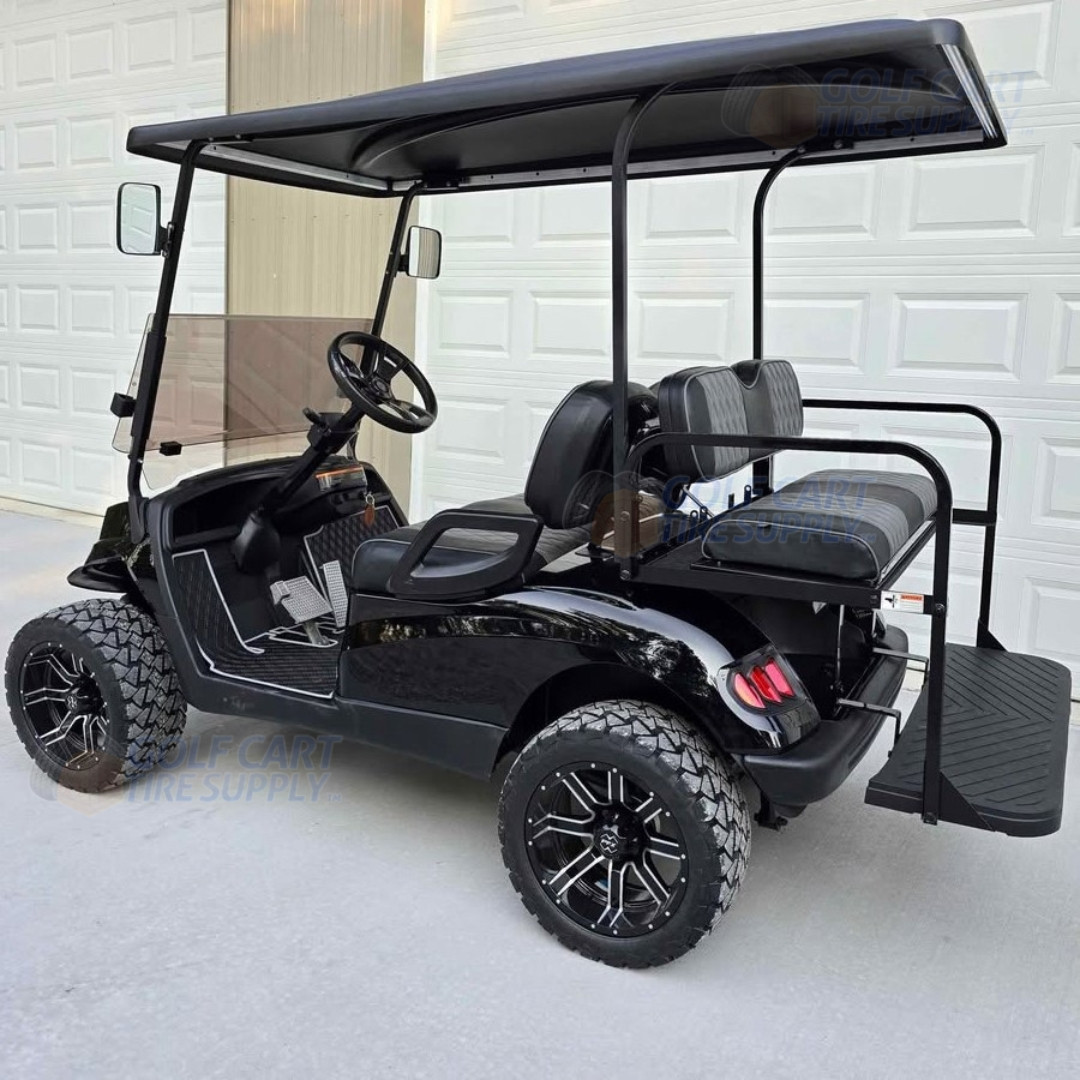 Faltbare Windschutzscheibe Für Yamaha Drive G29 Golfwagen – 5 Mm Acryl, Transparent, Klappbar