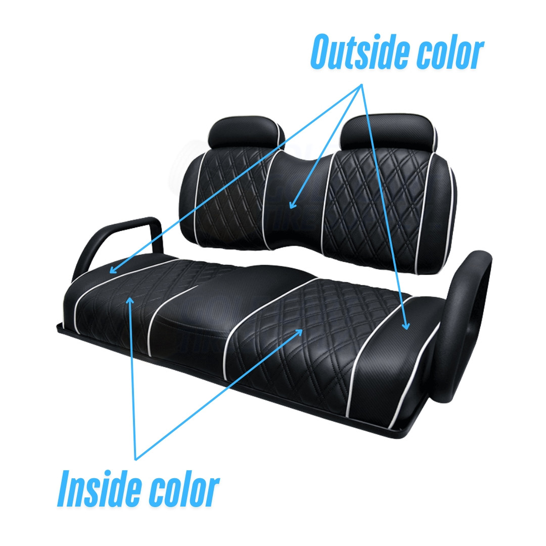Lazy Life Exclusive Deluxe Front Seat Cushions (Choose Your Color