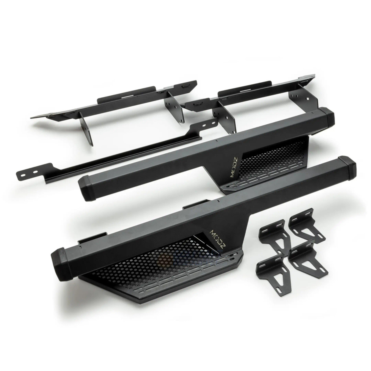 MODZ Club Car Precedent Nerf Bar Set BLACK Side Steps | GCTS