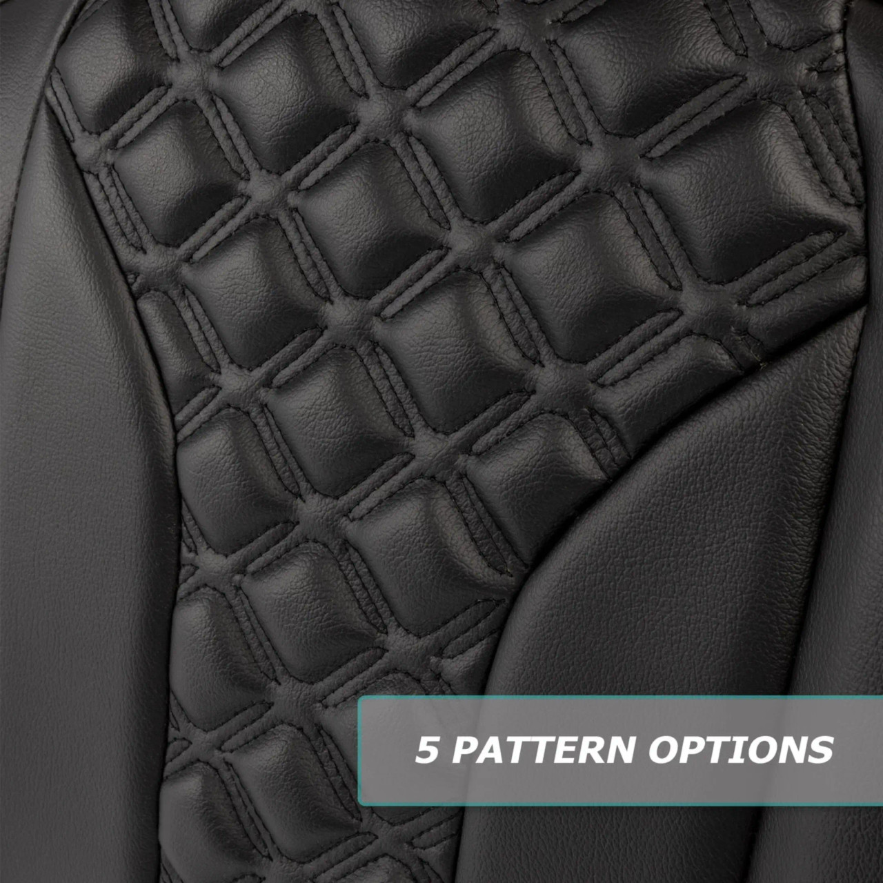 MODZ FS2 ICON i40/i40L Front Seat Cushion Set Deluxe BLACK | GCTS