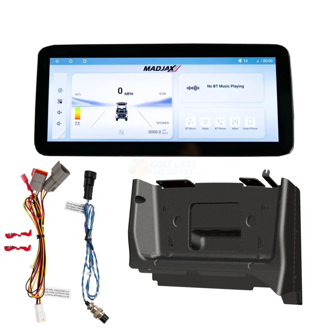 MadJax Kinect Club Car Onward Touch Screen Display Kit | GCTS