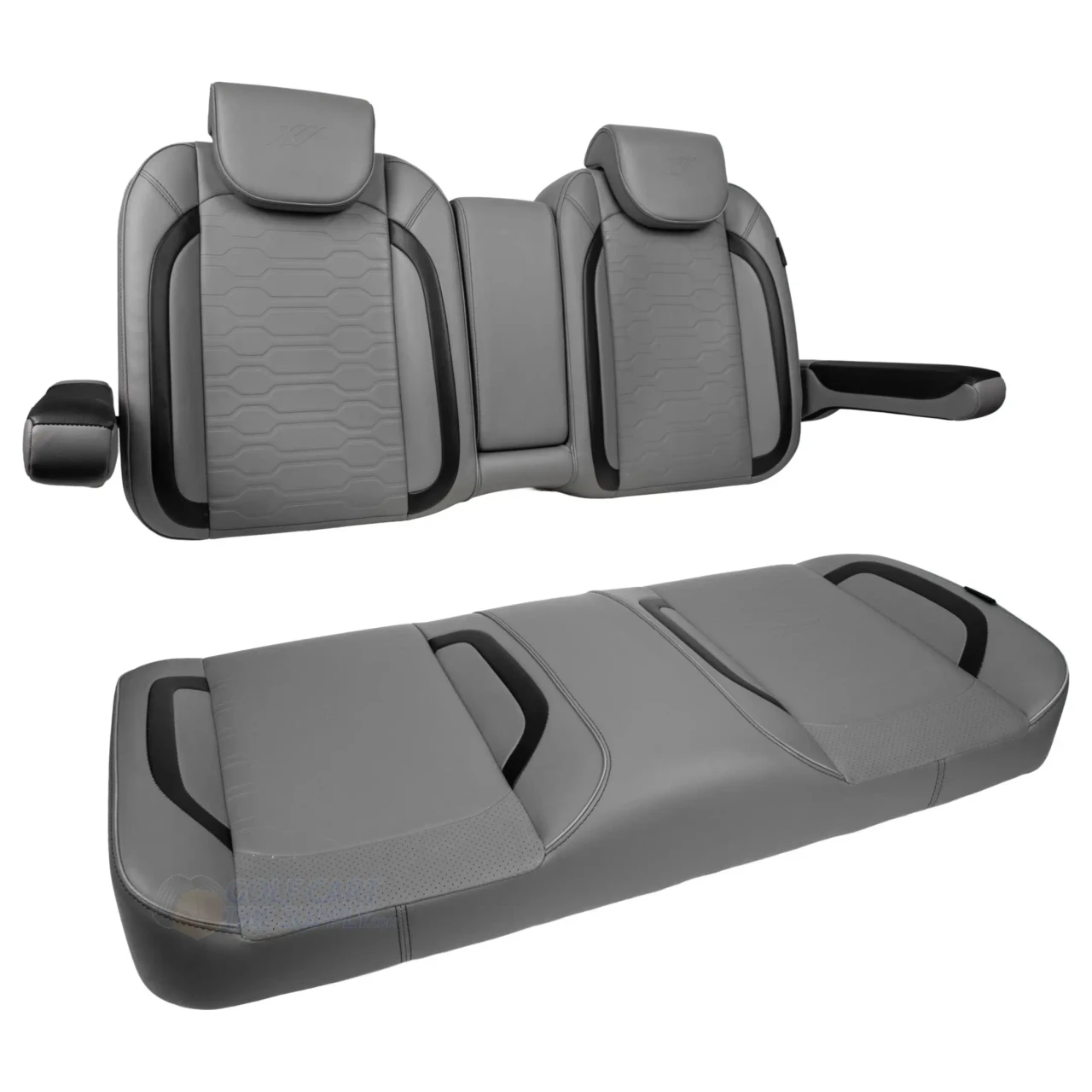 MadJax Commander EZGO TXT Front Seat Cushions (Choose Your Color