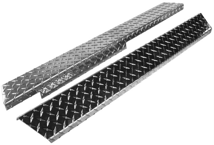 Yamaha G14/ G16/ G19/ G22 Golf Cart Rocker Panels Diamond Plate