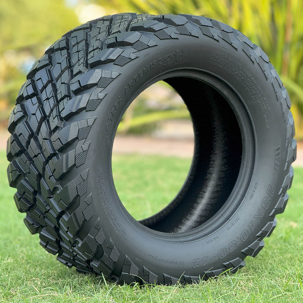 TREX Artemis Golf Cart Tires TREX ARTEMIS DOT All Terrain P3118 Golf Cart Tires