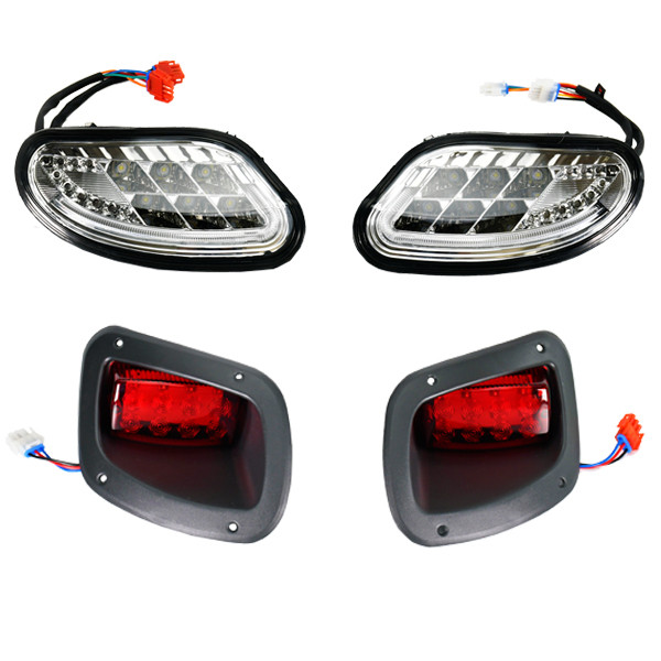 EZGO TXT Ultimate Plus LED Street Legal Golf Cart Light Kit (Fits