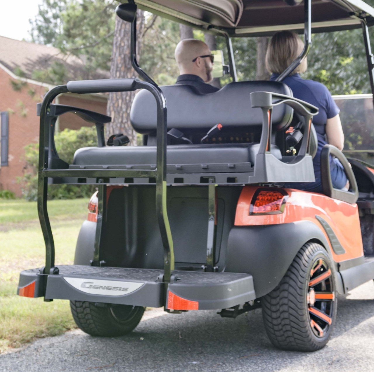 EZGO RXV Genesis 250 Rear Seat Kit - Flip Seat w/ Cargo Bed | GCTS