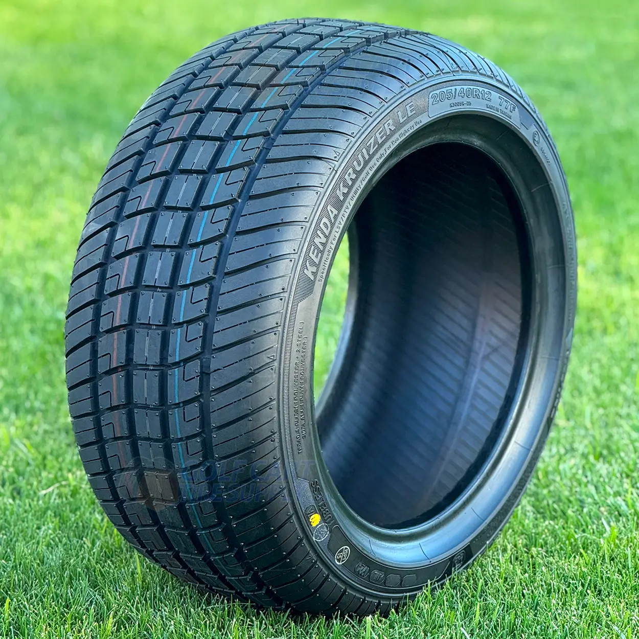 Kenda Kruizer LE 205/40R12 Golf Cart Tires Kenda Kruizer LE 205/40R12 Golf Cart Tire in Grass