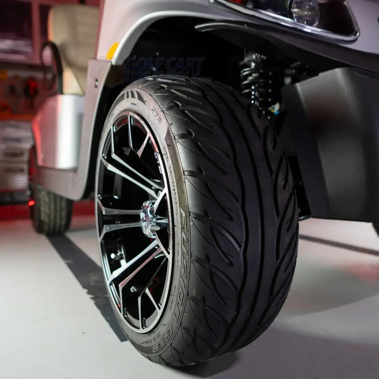 GTW Fusion 205/40R14 Steel Belted Radial DOT Golf Cart Tires | GCTS