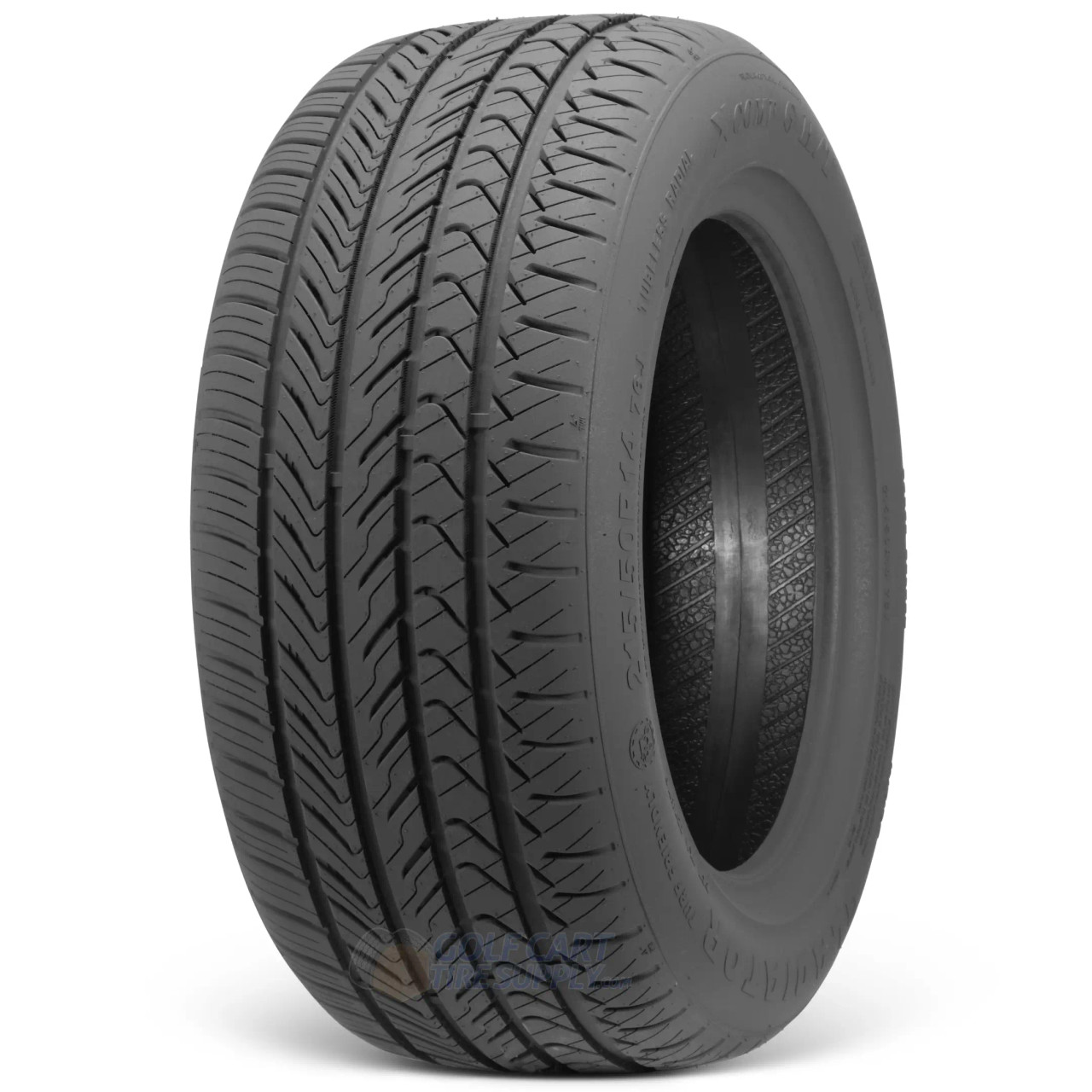XCOMP 215/50R14 Radial DOT Golf Cart Street Tires | Golf Cart Tire