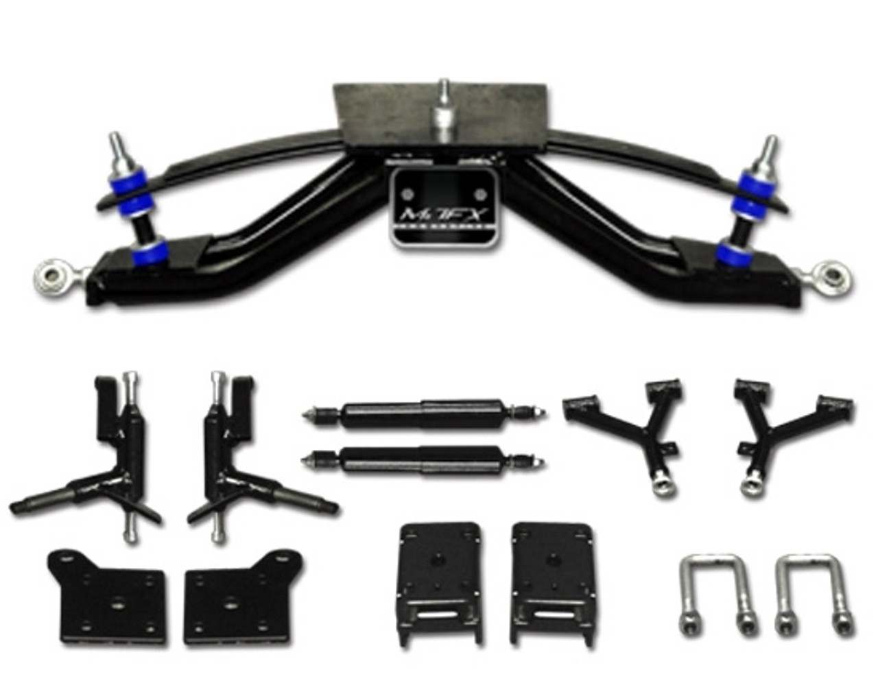 Madjax EZGO RXV 6” Double A-Arm Lift Kit - (Gas & Electric)