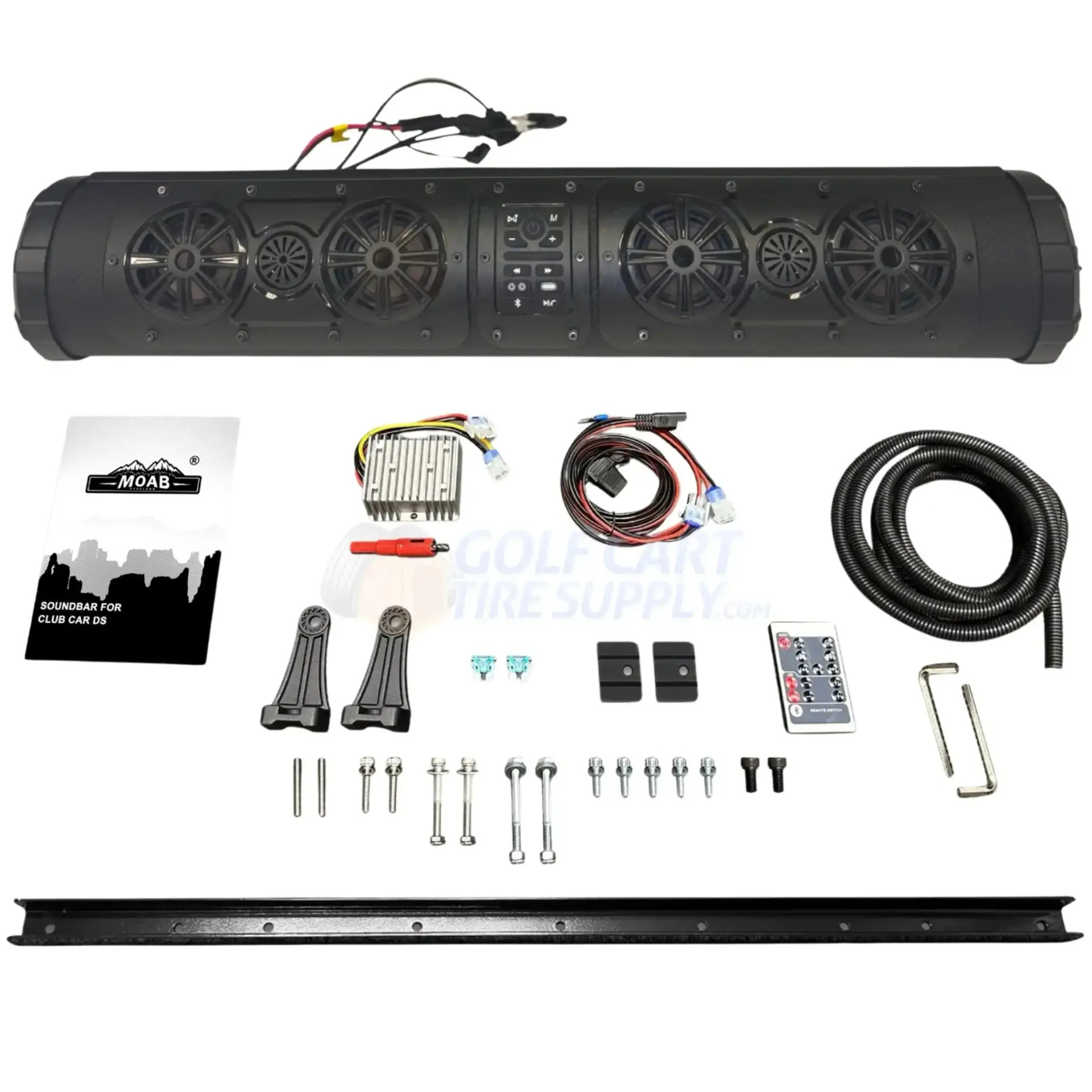 27" Club Car DS Soundbar MOAB Speaker System (Bluetooth w/ RGB Lights