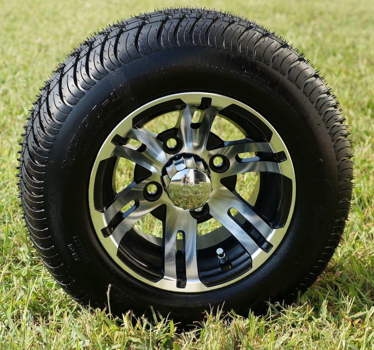 10 inch Golf Cart Wheels and Tires Combos for Non Lifted Golf Carts ...