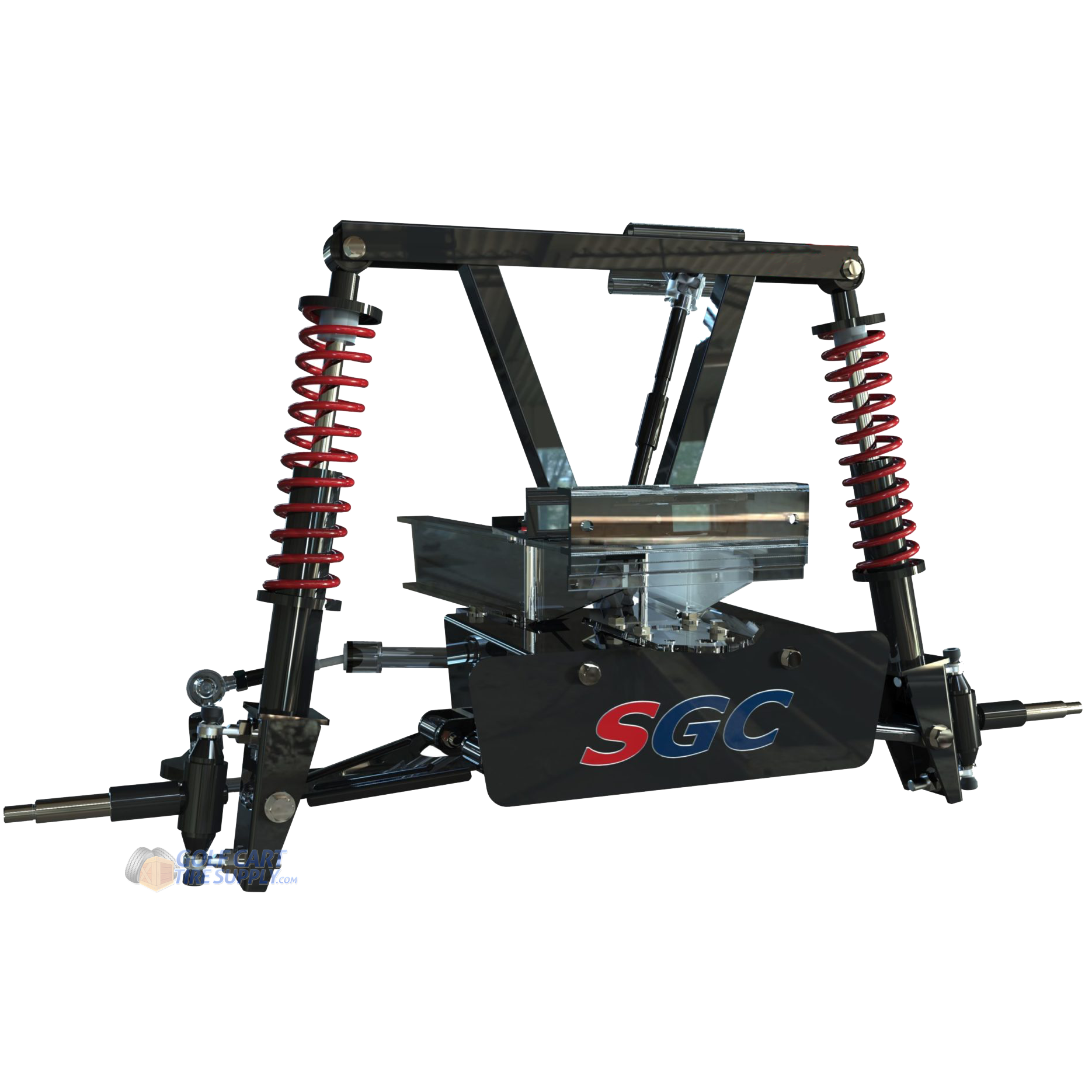 Club Car DS 6” Heavy Duty AArm CoilOver Lift Kit (Fits 19822006) GCTS