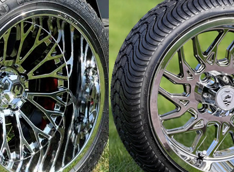 Chrome Golf Cart Wheels: Our 6 Best Picks across 10", 12", 14" and 15"