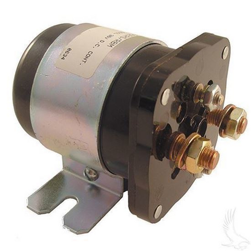 EZGO 36V 4 Terminal Silver Solenoid (For EZ-GO Electric 1989+)