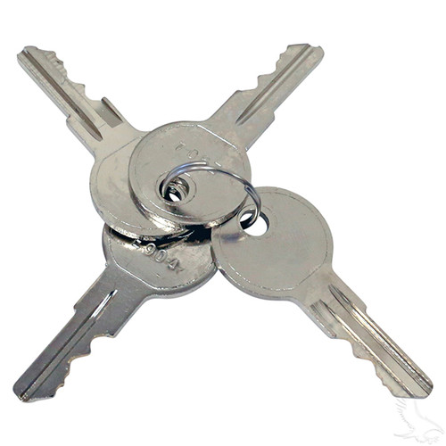 EZGO TXT Key Switch 2-Terminal (w/ Mixed Key Codes) | GCTS