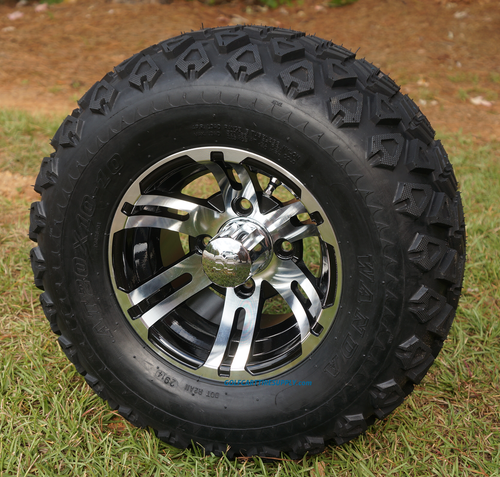 10" BULLDOG Wheels and 20x10-10" All Terrain Tires Combo