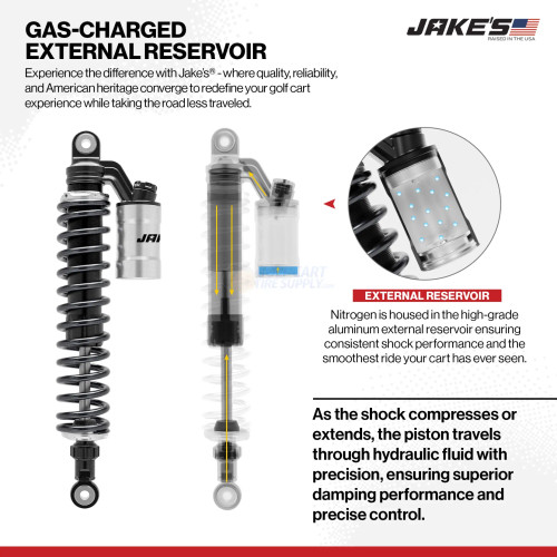 JAKES Long Travel Lift Kit for Yamaha G8, G14, G16, G19, G20 (4