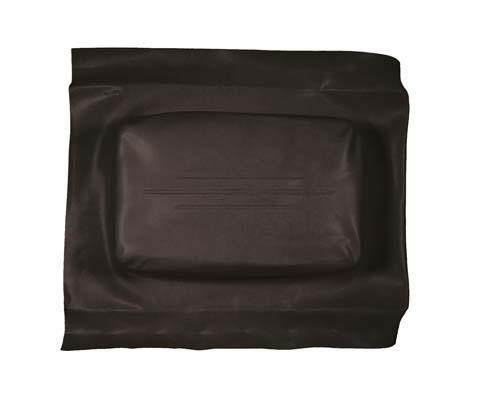 EZGO Marathon Golf Cart Front Seat Back Cover - BLACK