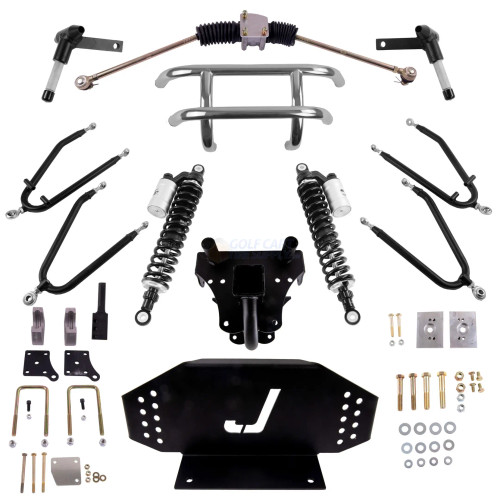 JAKES 4"- 8" Adjustable Height Long Travel Lift Kit for Club Car TEMPO & ONWARD (Fits 2017+, Gas & Electric)
