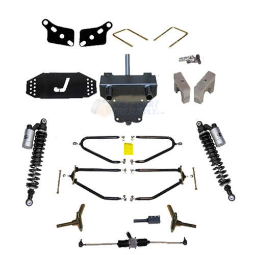 JAKES 4"- 8" Adjustable Long Travel Lift Kit - Fits Yamaha Drive-2 (Gas w/ Fixed Rear Axle)