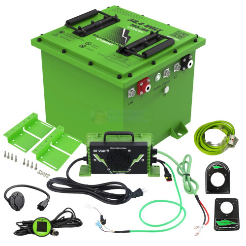 BOLT 36V Lithium Golf Cart Battery 105AH Kit - Drop in Ready (Fits ALL CARTS)