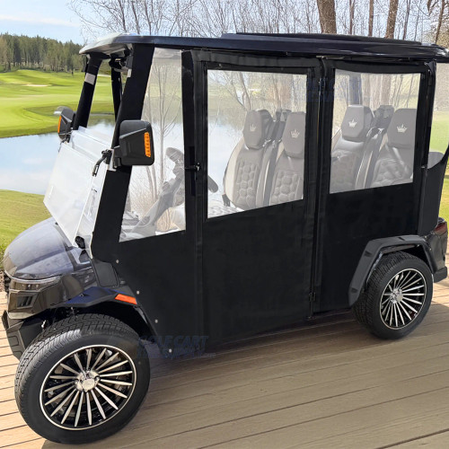 Evolution D-MAX GT4 / XT4 Hinged Hard Door Enclosure/Cover - DoorWorks (Sunbrella Material)