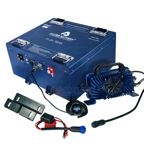 ALLIED 48-Volt Lithium Golf Cart Battery BIG BOX Kit 168AH - Drop in Ready ALL CARTS (Fits ALL Carts)