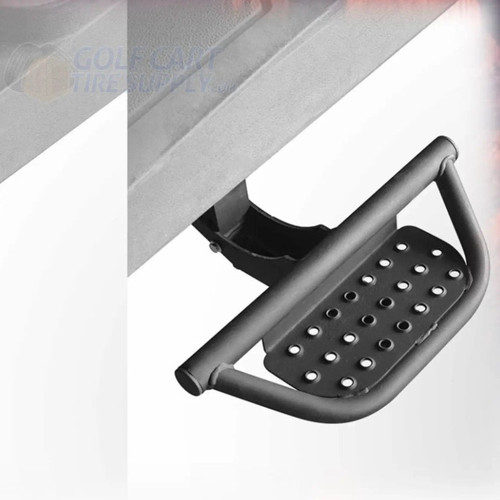 SGC EZGO RXV Nerf Bars Set - BLACK Retractable Running Boards