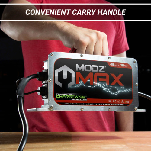 MODZ EZGO TXT 48-Volt Battery Charger | Golf Cat Tire Supply