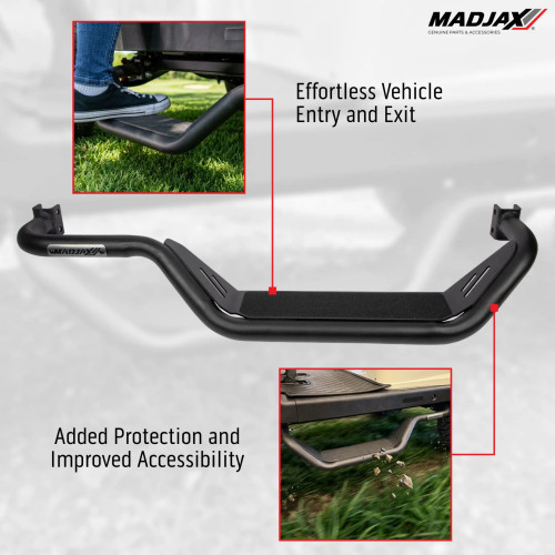 MADJAX Recon Club Car Precedent Golf Cart Side Steps | Golf Cart