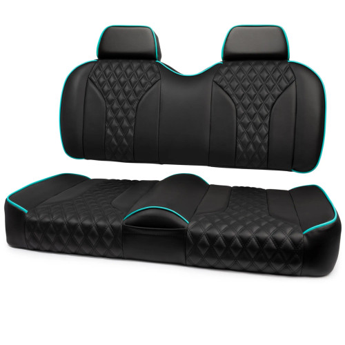 MODZ FS2 Yamaha Drive-2 Front Seat Cushion Set Deluxe - BLACK