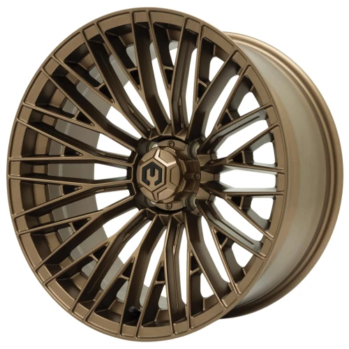 16" REAPER Bronze Golf Cart Wheels - Set of 4