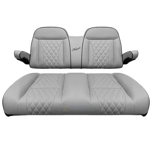 KOZIP Club Car Onward Front Seat Cushion Set Deluxe - GRAY