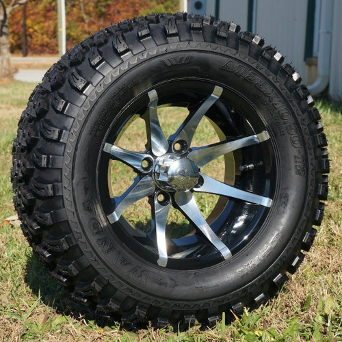 12" KRAKEN Wheel and 23" All Terrain Tire combo