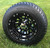 10" HD3 Gloss Black Wheels and Excel Golf Pro DOT Tires Combo