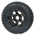 12" TERMINATOR Black Aluminum Wheels and 23x10.5-12" All Terrain Tires