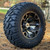 12" BLACKJACK Metallic Bronze Aluminum wheels and 23" STINGER All terrain tires combo